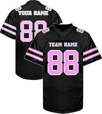 Custom Football Jerseys Personalized Shirt Stitched/Printed Name Number Fans Gift for Men Women Youth Boys