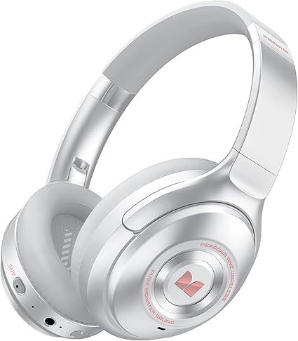 Monster Persona Noise Cancelling Wireless Headphones, Over Ear Bluetooth Headphones Wireless with Hi-Fi Stereo Deep Bass, Quick Charge 30H Playtime, Memory Foam Ear Cups, for Travel, Home Office