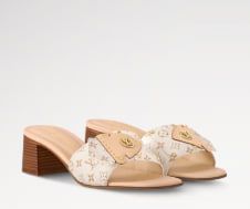 LV Frame open-toe shoes