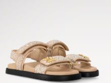 LV Sunset Comfort flat open-heel shoes