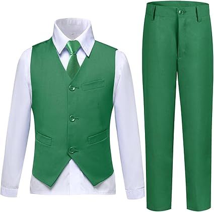 Boys Suits Toddler Formal Suit Set Kids Ring Bearer Outfit for Teen Boys Wedding Tuxedo Communion Dress Clothes