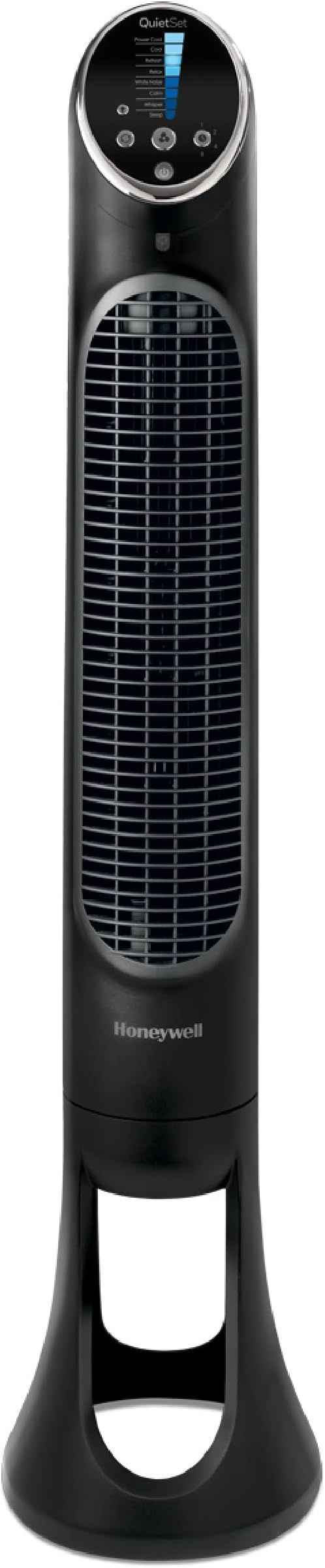 Honeywell QuietSet Whole Room Tower Fan-Black, Oscillating Tower Fan with Remote, HYF290B