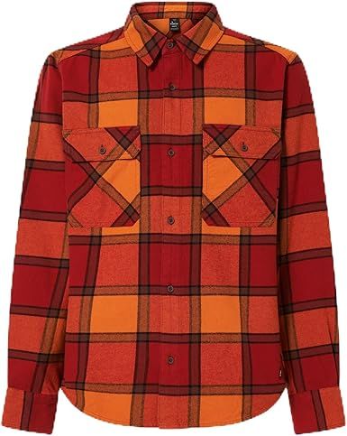 Oakley Men's ‘90s Plaid Long Sleeve Shirt