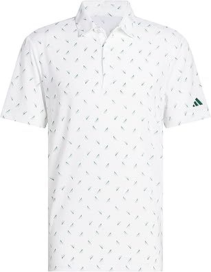 adidas Men's Ultimate365 Printed Mesh Polo Shirt