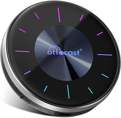 OTTOCAST P3 2025 CarPlay AI Box Wireless CarPlay Android Auto Video Adapter,Support HDMI Output