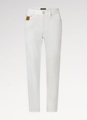 Slim fit denim pants