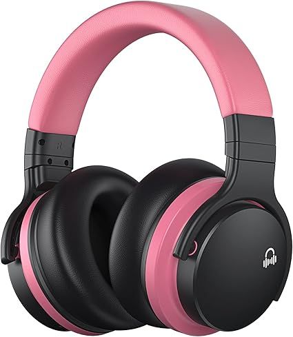 Million Sold Classic E7 Active Noise Cancelling Headphones with Upgraded HD Sound, Wireless Bluetooth Headphones Over The Ear Unequaled Comfort, Vivid Deep Bass, for Home Office Travel Birthday Gift