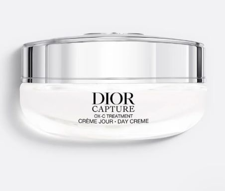ครีมบำรุงผิว Dior Capture Day Creme ครีมบำรุงผิวเพื่อใบหน้าและลำคอ ลดเลือนริ้วรอยอย่างมีประสิทธิภาพ ร่องลึกแลดูตื้นขึ้นมอบผิวดูกระชับ
