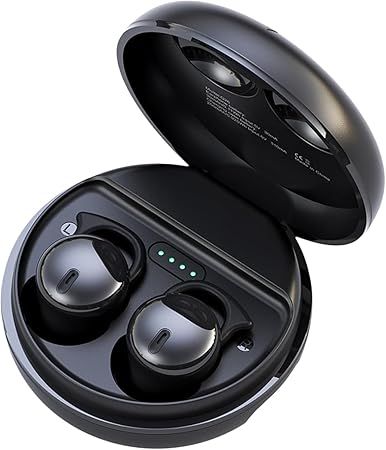 Wireless Earbuds,AI Translation Earphone, Language Translator Earbuds, 144-language Two-Way, HD Sound, Long Battery Life, Ideal for Travel and Business - Black