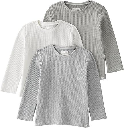 Little Planet by Carter's Unisex-Baby 3-Pack Tops Made with Organic Cotton