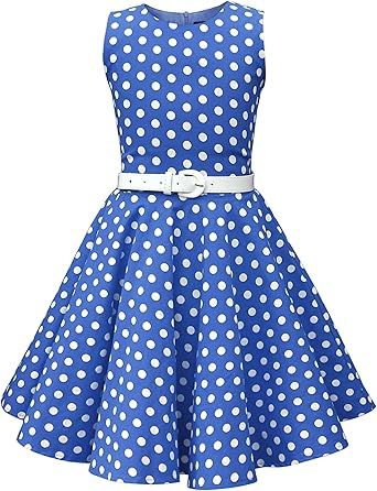 BlackButterfly Kids 'Audrey' Vintage 50's Girls Dress