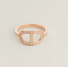 Chaine d'ancre Contour ring, medium model