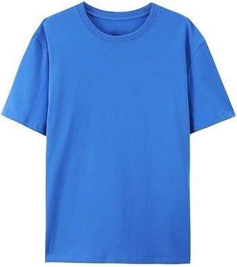 Fashion Cotton T-Shirts Outdoor Sports Breathable Quick Drying Short Sleeves Loose Round Neck Pullover Vest