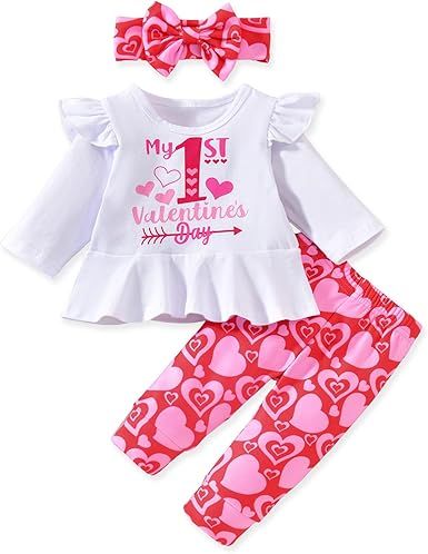Aalizzwell Infant Baby Girls Christmas Outfit
