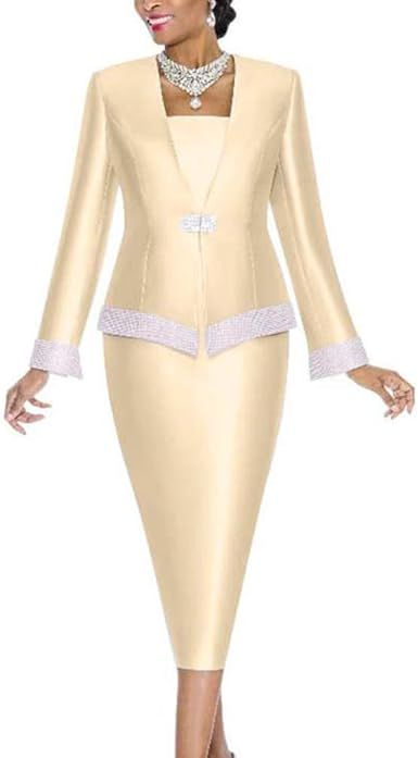 Women's Church Suit Dress for Ladies - Mother's Day, Wedding, Party & Formal Occasions
