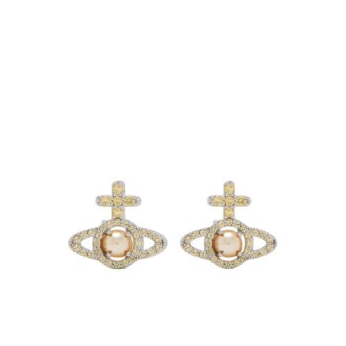VIVIENNE WESTWOOD Vivienne Westwood BIJOUX ORECCHINI - Brown