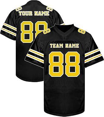 Custom Football Jerseys Personalized Shirt Stitched/Printed Name Number Fans Gift for Men Women Youth Boys