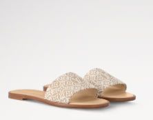 Lily flat open-heel shoes