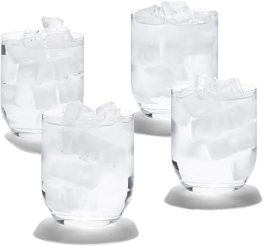 Made In Cookware - Drinking Glasses - 15 oz - Set of 4 - Made of Ultra-Durable Crystal - Crafted in Germany