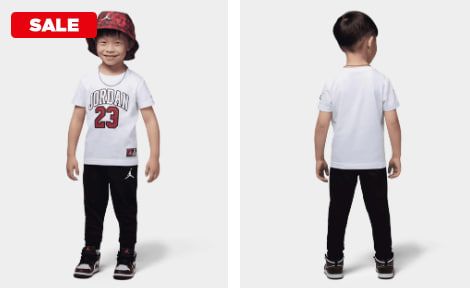 Jordan ชุดเซ็ตเด็กวัยหัดเดิน Jersey Pack