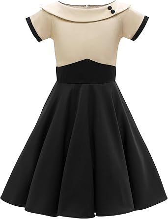 BlackButterfly Kids 'Valerie' Vintage Clarity 50's Girls Dress