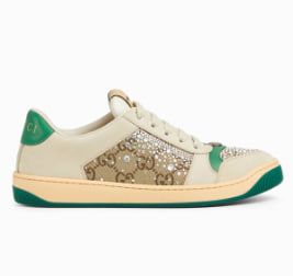 Women's GGcrystal Screener sneaker