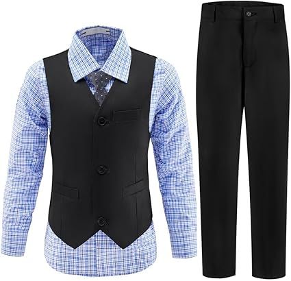 Boys Suits Toddler Formal Suit Set Kids Ring Bearer Outfit for Teen Boys Wedding Tuxedo Communion Dress Clothes